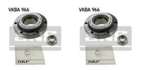 SKF 2X Radnabe Radlagersatz Vorderachse FüR Renault Espace II J S63 J11 B29 136