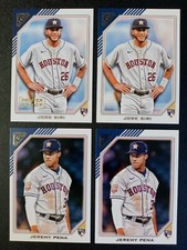 (4) 2022 Topps Gallery Printer Proof/Base Jose SIri RCs # 88,2 Houston Astros