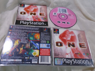 One Man One Solution PS1 (KOMPLETT) EUROPÄISCHE VERSION Sony Playstation