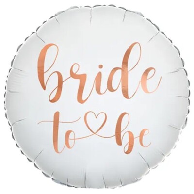 BRIDE TO BE BALLON - 18'' Folie Junggesellinnenabschied Verlobung Ankündigung Hochzeit