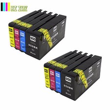8PACK 950XL 951XL ink for HP 950XL 951XL OfficeJet Pro 8100 8600 8610 8620 8630
