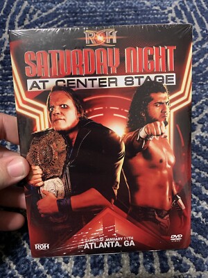 ROH: Saturday Night at Center Stage 2020 DVD, New, Sealed, Ring of Honor, PCO