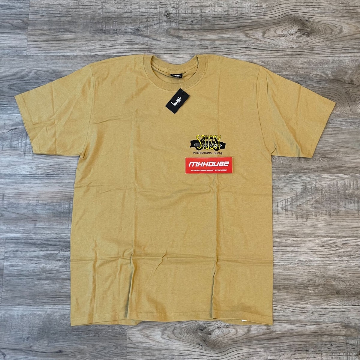 New Stussy Taxi Cab Tee T-Shirt International Goods Rare Colorway