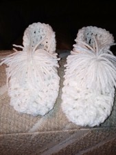 Crocheted House Shoes Made To Order