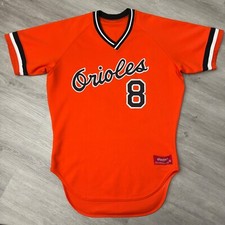 CAL RIPKEN JR. 1987 Baltimore Orioles Authentic Jersey 42 M Rawlings Alternate