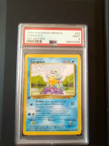 Acheter En Ligne A Prix Reduit Carte Pokemon Edition 1 Carapuce Psa 9 Pca Set De Base Pop 21 100 Pieces Frais De Port Compris Www Altaknyia Com