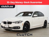 2018 BMW 3 Series 330i xDrive w/ NAV, AWD, Moonroof & Heated Seats
