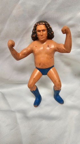 Andre The Giant Long Hair 1984 WWF LJN Titan Sport...