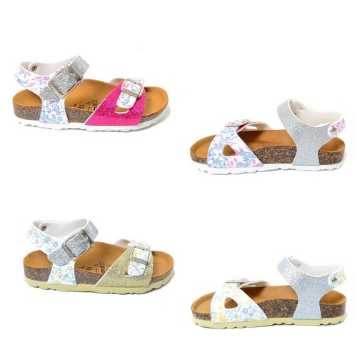Sandali Bimba Sandaletti Anatomici Glitter Scarpe Bambina GOLDSTAR 1846L |  eBay