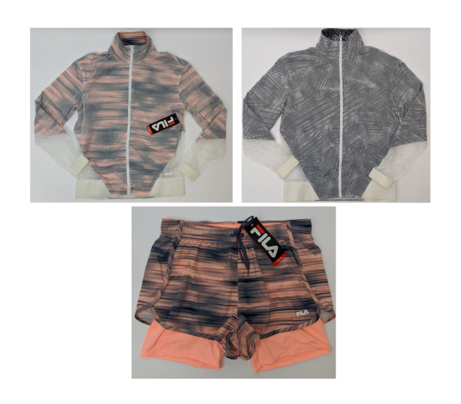 Set Giacche Fila e Corti Donna Taglia Media Multicolore