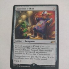 MTG Unfinity Souvenir T-Shirt 192 Regular Rare Magic The Gathering