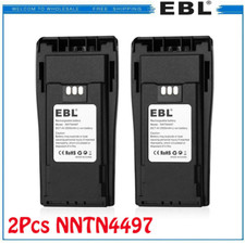 2x NNTN4497 2500mAh Li-ion Battery For Motorola Radio CP200 EP450 PR400 CP15 NEW