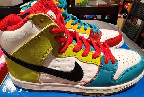 Nike SB Dunk High Pro QS froSkate All Love DH7778-100 Men's Size 8.5 - 第 6/8 張圖片