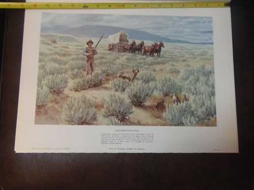 "Our Hunting Heritage - 1776 thru 1976" - 4 prints (2-Print-24) - Imagen 5 de 11
