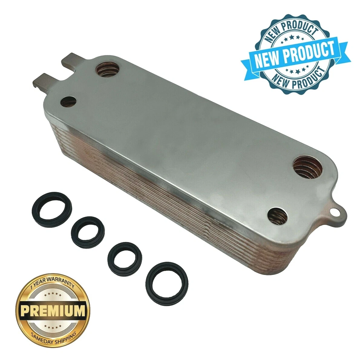 Viessmann 7841770 Plate Heat Exchanger 16 Plate for The 050 29 KW | eBay