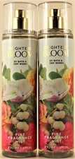 QTY 2 - Bath & Body Works BRIGHTEST BLOOM Fine Fragrance Body Mist Spray 8Oz
