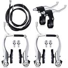 <!--F#f_0-->Bike Brake Set Cables and Lever Kit Callipers Levers Cables V Brake Caliper Set<!--F/-->