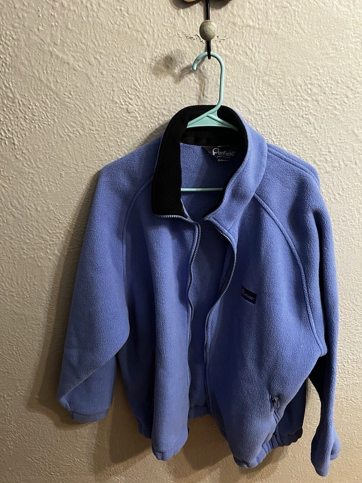 Penfield Jacket Mens Size XLarge Fleece Full Zip Blue - Image 2 of 4