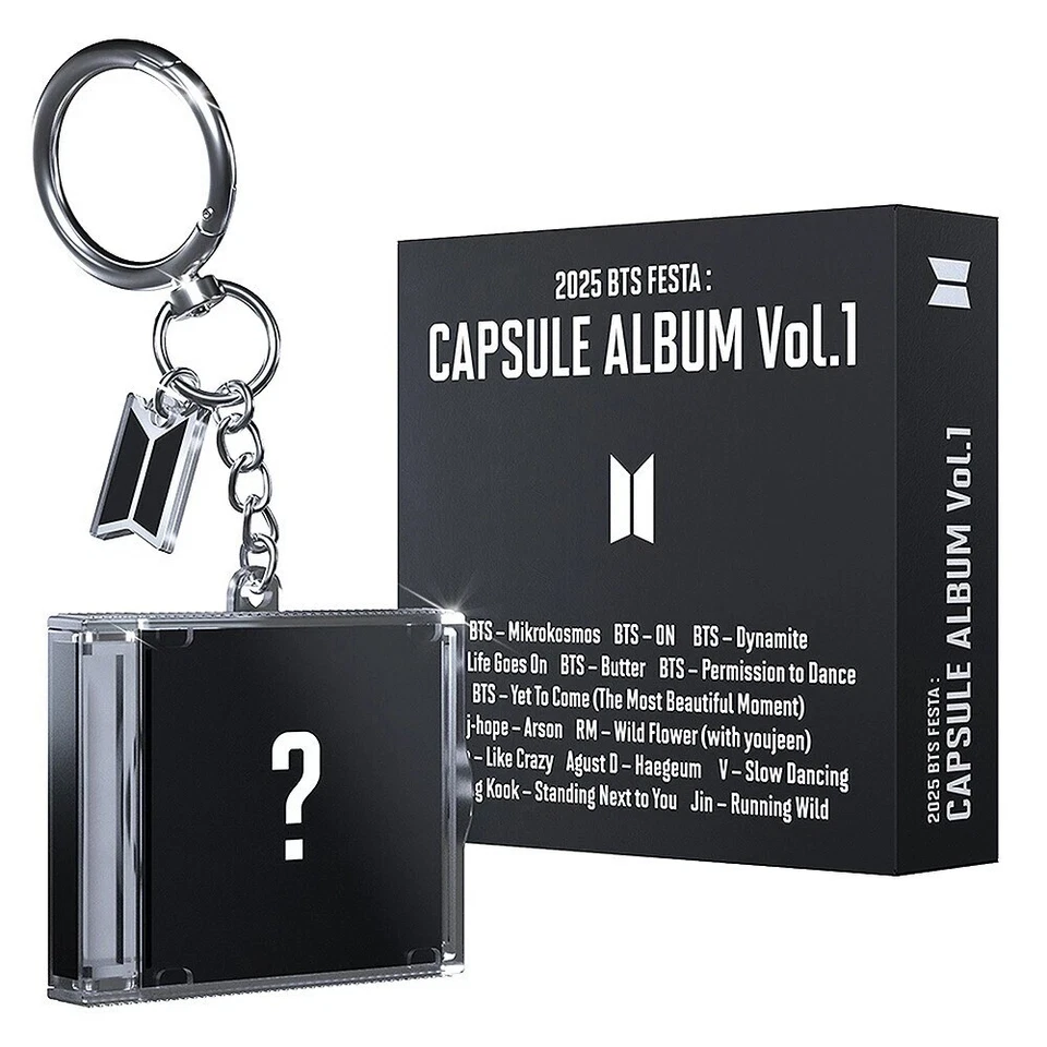 BTS 2025 BTS FESTA : CAPSULE ALBUM VOL.1 /NFC CD+Case+Sticker+Foto Karte+Guide