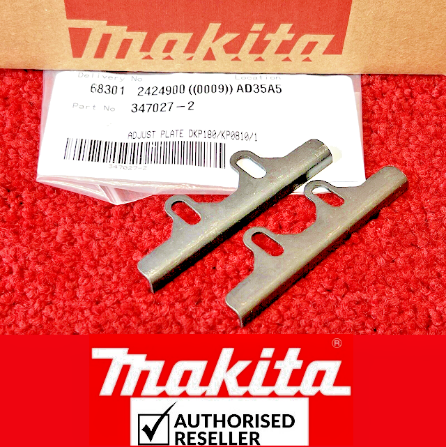 2xGenuine Makita Adjusting Plate for XPK01Z LXT KP0800K KP0810