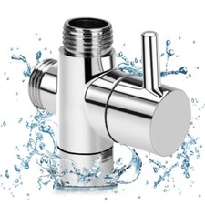 Three-way Diverter Valve Shower Faucet Nozzle Switch One-point Two-Connector