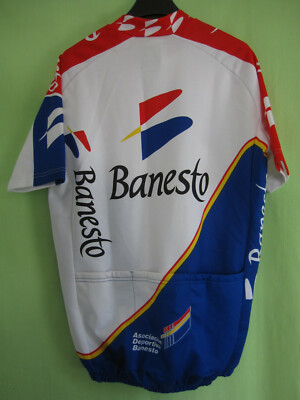 Maillot Cycliste Vintage Banesto 1994 - Delgado - Nalini Taille 2