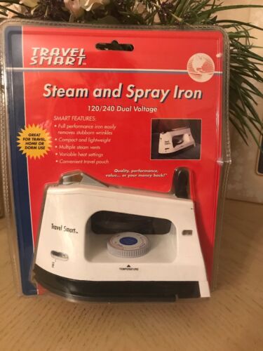 Travel Smart Steam And Spray Iron 120/240 Dual Voltage  - Picture 1 of 10