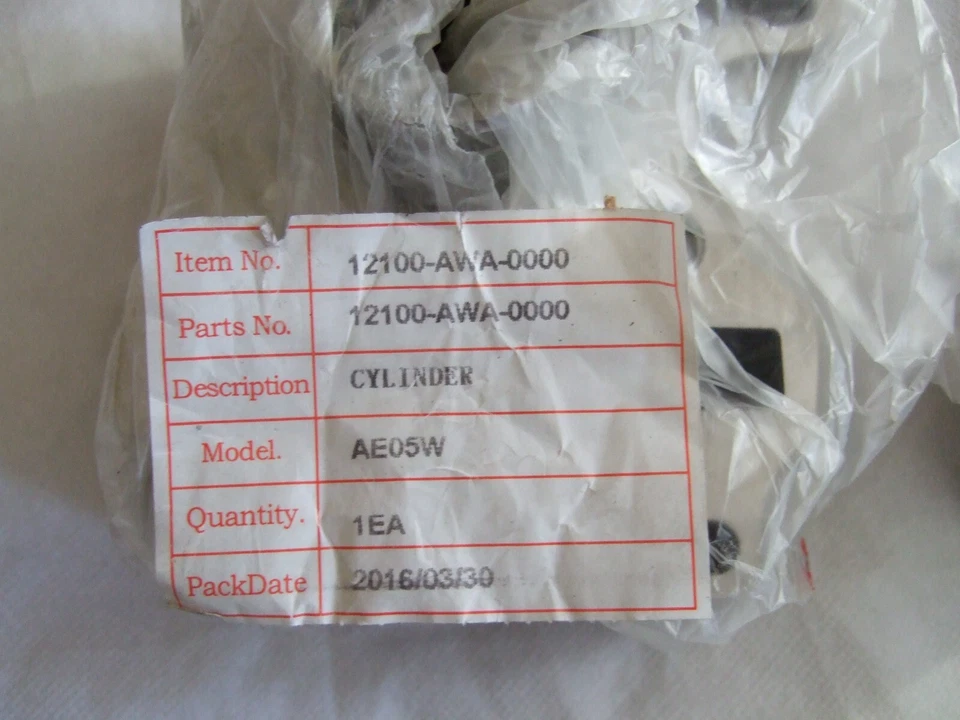 Cilindro, junta, pistón, anillos y pasador originales SYM para Lance Cali Classic 50 Foto 3 de 4