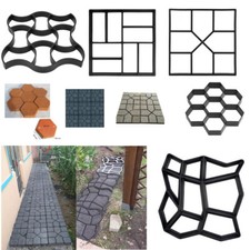 Strong Garden Paving Pavement Mold Decorative DIY Concrete Stone Path Walk Mould