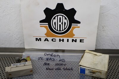 Omron ZE-NA2-2S Limit Switch 15A 125, 250 Or 480VAC New Old Stock