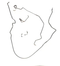 74-76 Camaro/Firebird Brake Lines for Power brakes w/ pictured adjustable valve