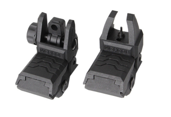Low Profile Tactical Front&Rear Sight Flip Up Sight Foldable fit Picatinny Rail
