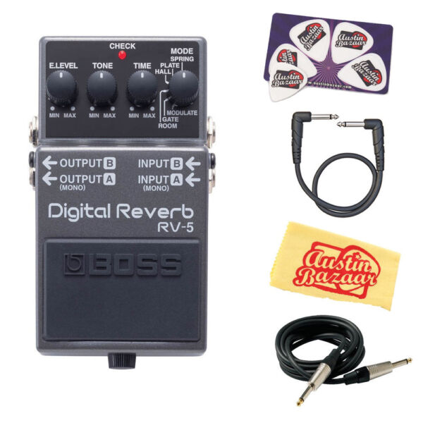 Boss RV-5 Reverb Guitar Effect Pedal for sale online | eBay