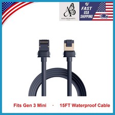 For Starlink Cable Gen 3 Standard 4/4X/V5 15 Ft 24 AWG High Speed Stable Power