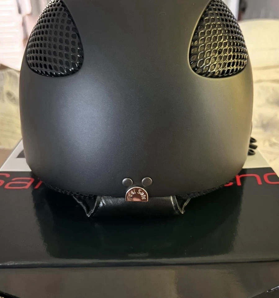 Шлем для верховой езды GPA черный для первой леди черный, размер 7 7/8 - Изображение 4 из 4