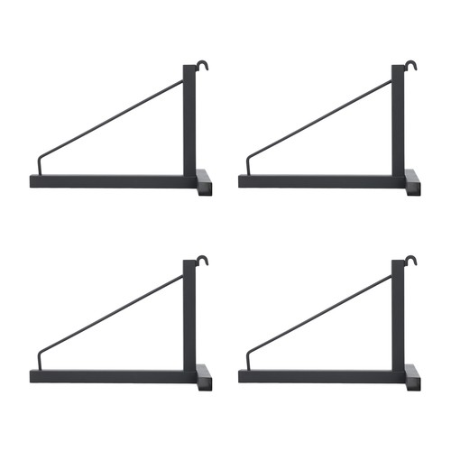 Staffa scaffale contenitore spedizione supporto contenitore triangolare 249,48 kg/550 libbre 4x - Foto 10 di 19