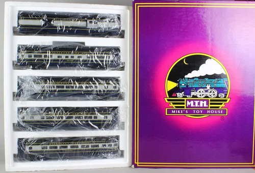 MTH #20-6012 B&O CALIBRE BALTIMORE &OHIO ALUMINIO 5 VAGONES PASAJEROS SET ~ NUEVO en CAJA | Zustand: New