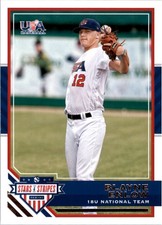 2017 USA Baseball Stars and Stripes #38 Blayne Enlow - BB