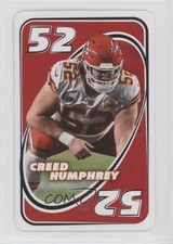 2024 Uno Fandom NFL Kansas City Chiefs Red Creed Humphrey #52 0c4
