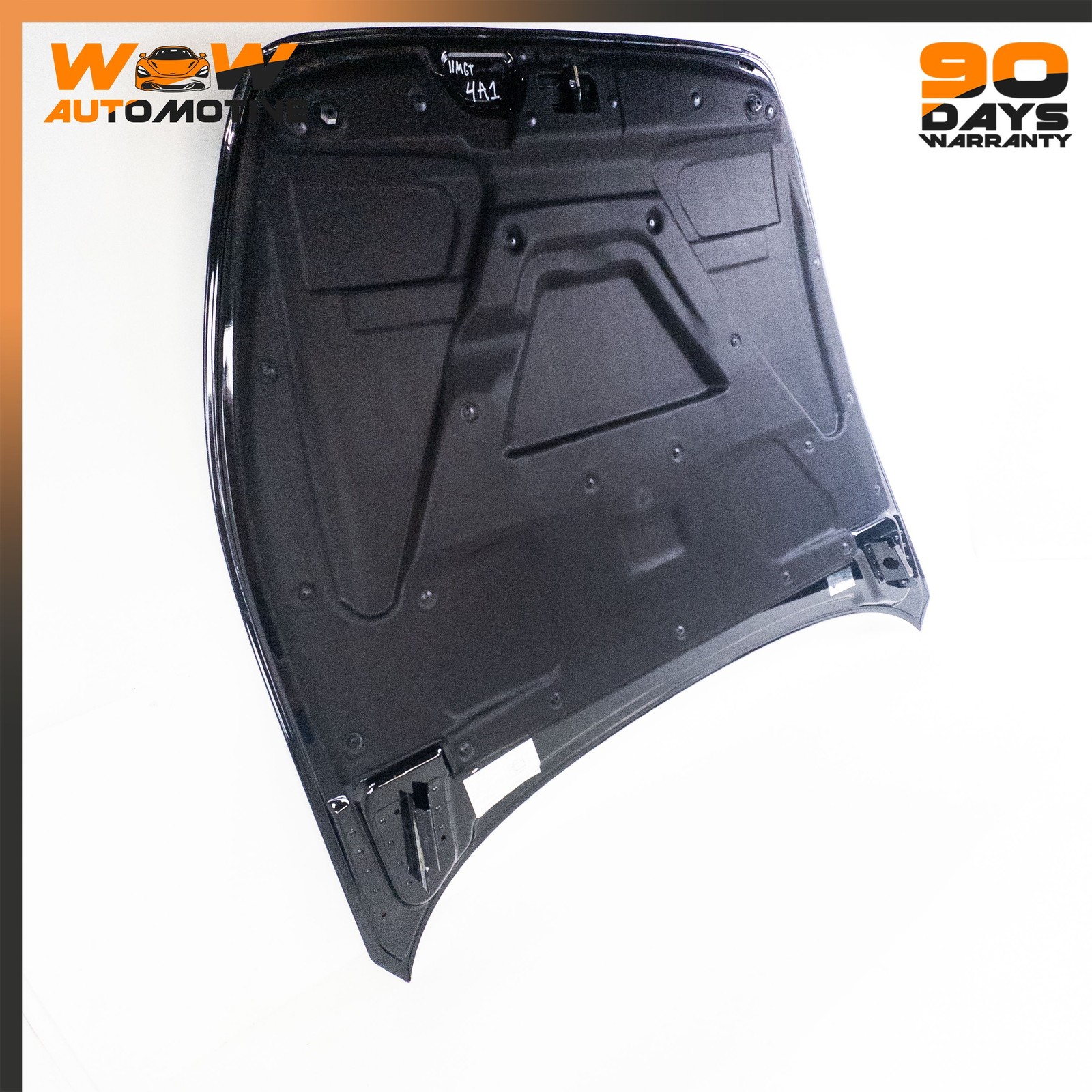 08-19 MASERATI GRANTURISMO FRONT HOOD BONNET COVER PANEL ASSEMBLY BLACK OEM