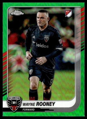 2025 Topps Chrome MLS Green Wayne Rooney 17/99 #35 | eBay
