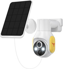1080P Security Camera Wireless with Solar Panel, Smart AI Human Detection, 2-Way