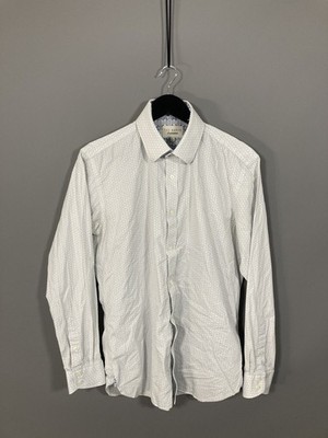 TED BAKER ENDURANCE Shirt - Größe 16 - Grau - Top Zustand - Herren