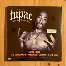2Pac Live At The House Of Blues Vinyl 2LP WHITE RARE - Tupac Shakur Death Row