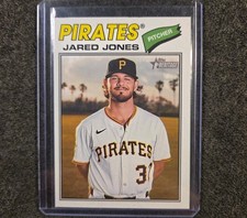 Jared Jones 2026 Topps Heritage Baseball Pittsburgh Pirates