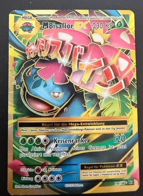 MVenusaur EX - Pokemon TCG XY Evolution - 100/108 EX Deutsch