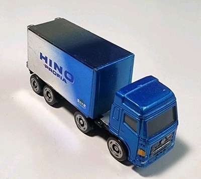 Taito Tomy Pocket Tomica P031 Blue/Silver Hino Profia Plastic