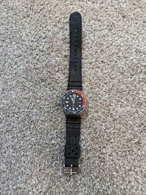 Vintage Rare 1978 Pulsar by Seiko Y513-6019 100M Pepsi Diver Mens Watch Untested