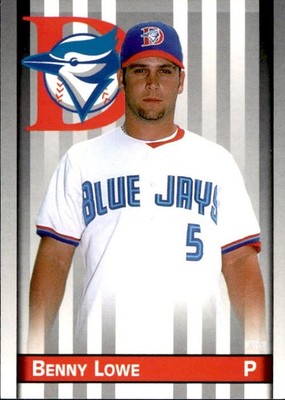 1998 Dunedin Blue Jays Team Issue #20 Benny Lowe Key West Florida Baseball Card