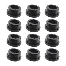 12Pcs REPLACEMENT BLACK BUSHINGS FOR REAR LOWER CONTROL ARM REAR CAMBER
